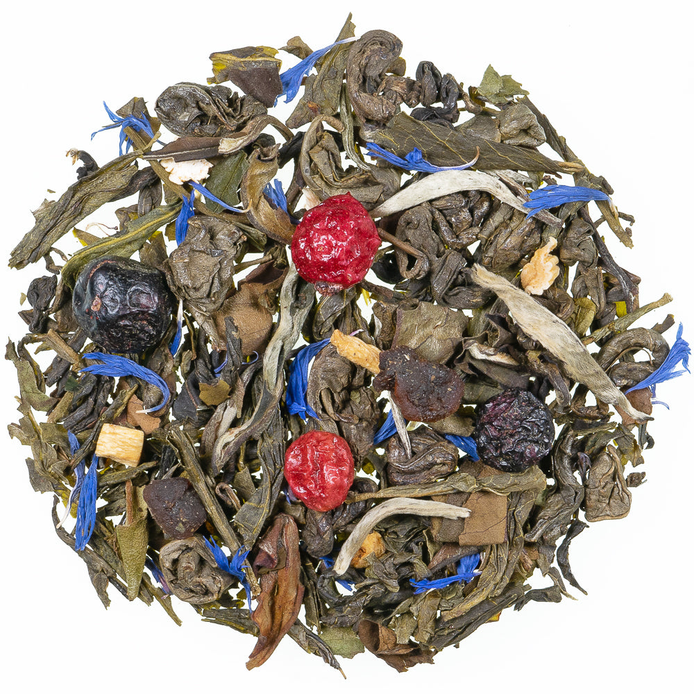 Thé Vert Abricot & Jasmin – Douceur fruitée, fraîcheur florale 100g